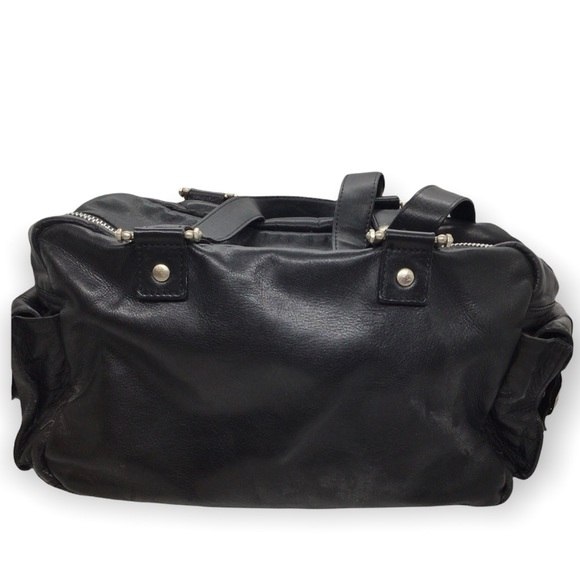 VINTAGE Armani Exchange A/X black Leather wallet with pockets. - Picture 4 of 6